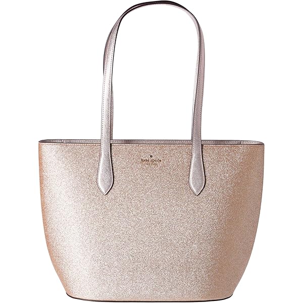 Kate Spade Glimmer Large Top Zip Tote Shoulder Bag Glitter Holiday